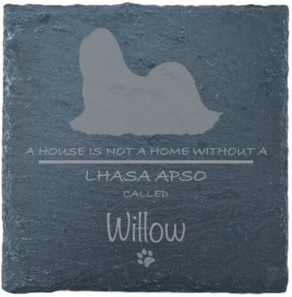 Personalised Slate Coasters - Ideal Gift for Dog Enthusiasts & Dog Lovers