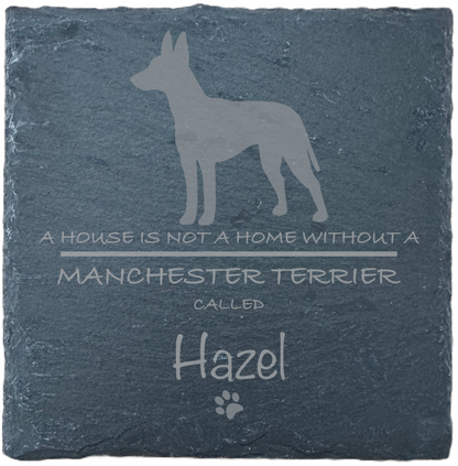 Personalised Slate Coasters - Ideal Gift for Dog Enthusiasts & Dog Lovers