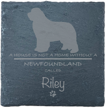 Personalised Slate Coasters - Ideal Gift for Dog Enthusiasts & Dog Lovers