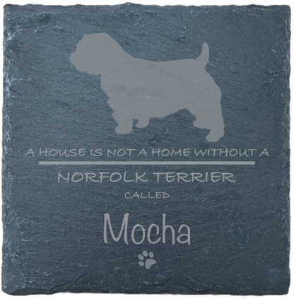 Personalised Slate Coasters - Ideal Gift for Dog Enthusiasts & Dog Lovers