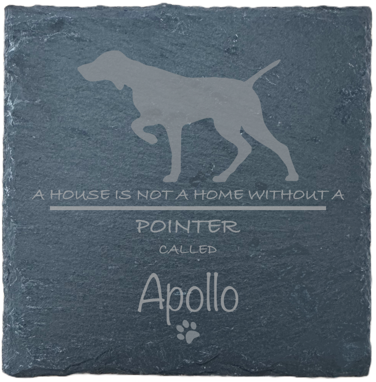 Personalised Slate Coasters - Ideal Gift for Dog Enthusiasts & Dog Lovers