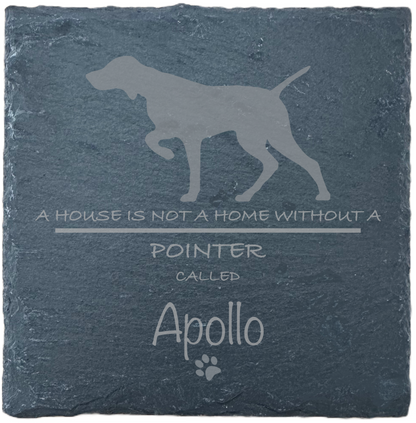 Personalised Slate Coasters - Ideal Gift for Dog Enthusiasts & Dog Lovers