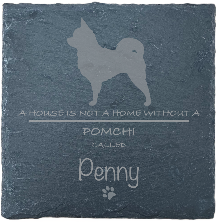 Personalised Slate Coasters - Ideal Gift for Dog Enthusiasts & Dog Lovers