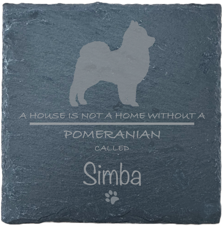 Personalised Slate Coasters - Ideal Gift for Dog Enthusiasts & Dog Lovers