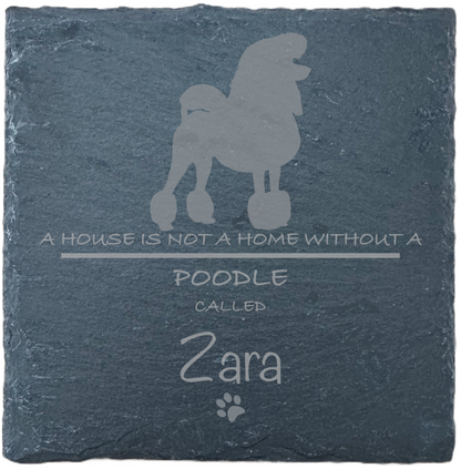 Personalised Slate Coasters - Ideal Gift for Dog Enthusiasts & Dog Lovers