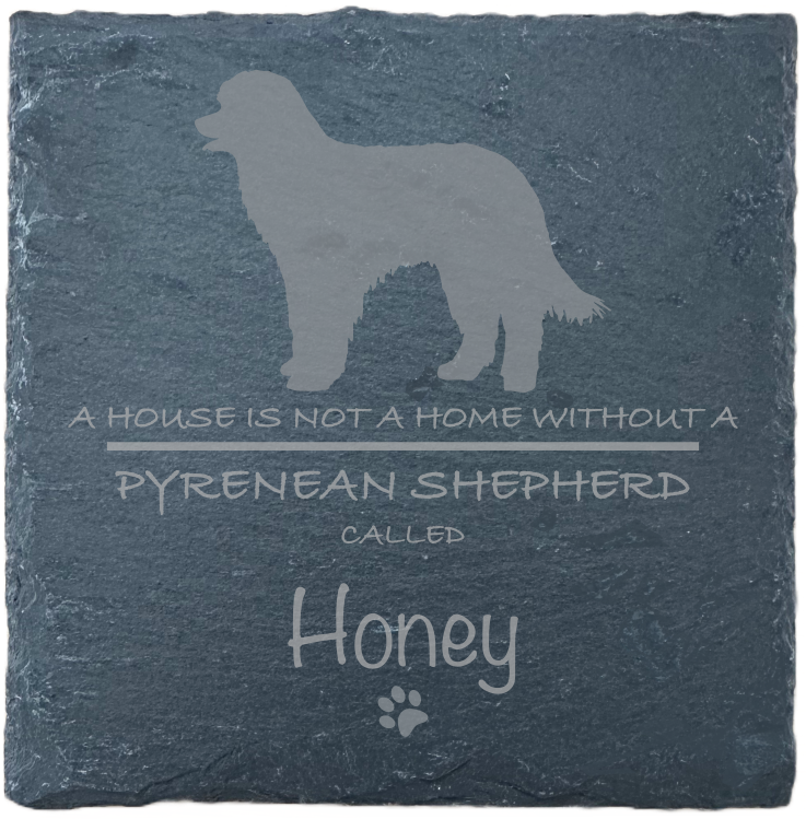 Personalised Slate Coasters - Ideal Gift for Dog Enthusiasts & Dog Lovers