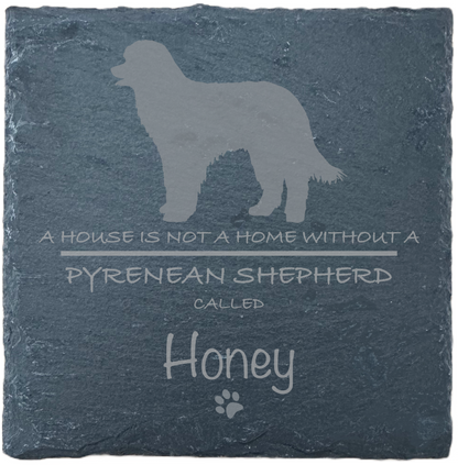 Personalised Slate Coasters - Ideal Gift for Dog Enthusiasts & Dog Lovers