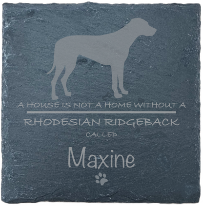 Personalised Slate Coasters - Ideal Gift for Dog Enthusiasts & Dog Lovers