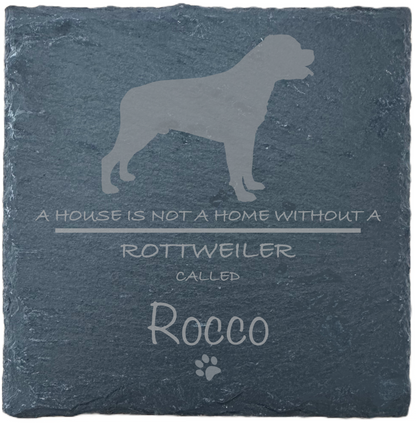 Personalised Slate Coasters - Ideal Gift for Dog Enthusiasts & Dog Lovers