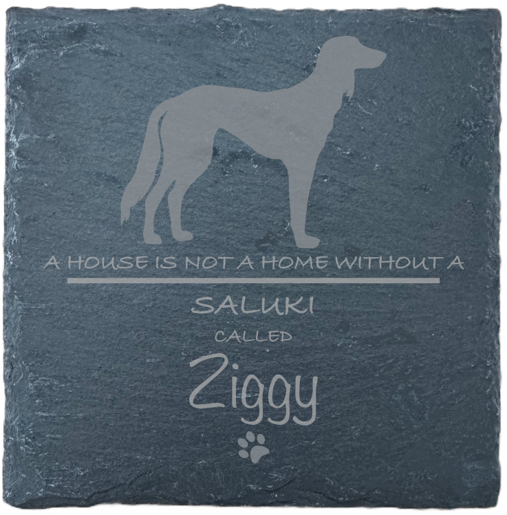 Personalised Slate Coasters - Ideal Gift for Dog Enthusiasts & Dog Lovers