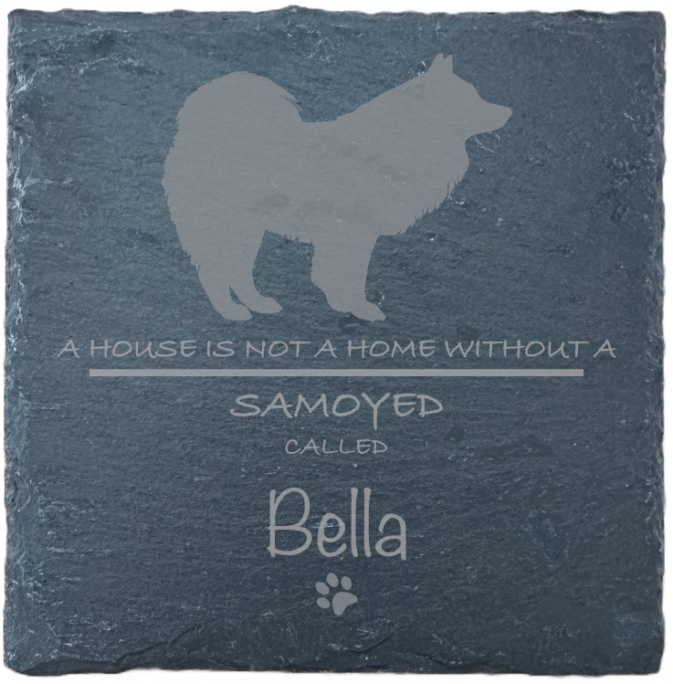 Personalised Slate Coasters - Ideal Gift for Dog Enthusiasts & Dog Lovers