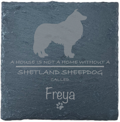 Personalised Slate Coasters - Ideal Gift for Dog Enthusiasts & Dog Lovers