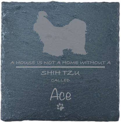 Personalised Slate Coasters - Ideal Gift for Dog Enthusiasts & Dog Lovers