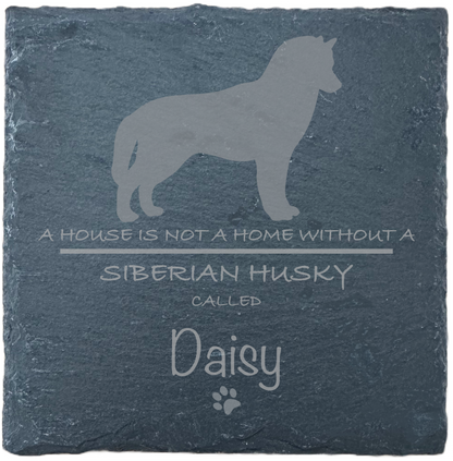 Personalised Slate Coasters - Ideal Gift for Dog Enthusiasts & Dog Lovers