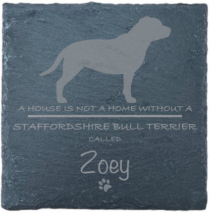 Personalised Slate Coasters - Ideal Gift for Dog Enthusiasts & Dog Lovers