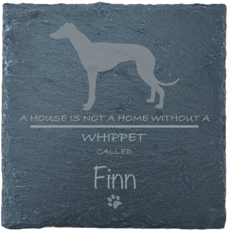 Personalised Slate Coasters - Ideal Gift for Dog Enthusiasts & Dog Lovers