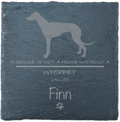 Personalised Slate Coasters - Ideal Gift for Dog Enthusiasts & Dog Lovers